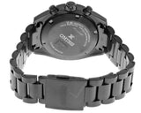 Seiko Prospex Speedtimer The Black Series Limited Edition Black Dial Black Steel Strap Watch for Men - SSC917 Authentic Buy Shop Now