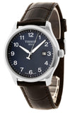 Tissot T-Sport Gent XL Blue Dial Brown Leather Strap Watch for Men - T116.410.16.047.00 Authentic Buy Shop Now