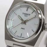Tissot PRX Quartz Mother of Pearl Dial Silver Steel Strap Watch for Women - T137.010.11.111.00 Authentic Buy Shop Now