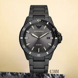 Emporio Armani World Explorer Black Dial Black Steel Strap Watch for Men - AR11398 Buy Now By Emporio Armani