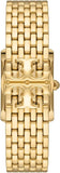 Tory Burch Eleanor White Dial Gold Steel Strap Watch for Women - TBW1060 Buy Now By Tory Burch
