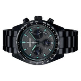 Seiko Prospex Speedtimer The Black Series Limited Edition Black Dial Black Steel Strap Watch for Men - SSC917 Authentic Buy Shop Now