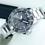 Tissot Seastar 1000 Powermatic 80 Grey Dial Silver Steel Strap Watch for Men - T120.407.11.081.01 Authentic Buy Shop Now