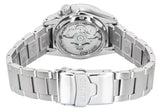 Seiko 5 Sports SKX Street Stonewash Black Dial Silver Steel Strap Watch for Men - SRPL79K1 Authentic Buy Shop Now