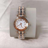 Tory Burch Classic T White Dial Two Tone Steel Strap Watch for Women - TBW9011 Buy Now By Tory Burch