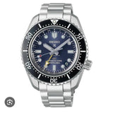 Seiko Prospex Diver Scuba Automatic Blue Dial Silver Steel Strap Watch for Men - SBEJ021 Buy Now By Seiko