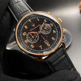 Maserati Tradizione Chronograph Black Dial Black Leather Strap Watch for Men - R8871646001 Authentic Buy Shop Now