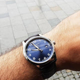 Tissot T-Sport Gent XL Blue Dial Brown Leather Strap Watch for Men - T116.410.16.047.00 Authentic Buy Shop Now