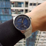 Tissot Chemin Des Tourelles Powermatic 80 Blue Dial Silver Steel Strap Watch for Men - T139.407.11.048.00 Authentic Buy Shop Now