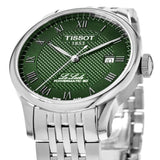 Tissot Le Locle Powermatic 80 Automatic Green Dial Silver Steel Strap Watch for Men - T006.407.11.093.00 Authentic Buy Shop Now
