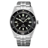 Seiko Prospex 1965 Heritage Divers Automatic Black Dial Silver Steel Strap Watch for Men - SPB453J1 Authentic Buy Shop Now