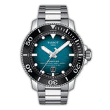 Tissot Seastar 2000 Professional Powermatic 80 Blue Dial Silver Steel Strap Watch for Men - T120.607.11.041.00 Authentic Buy Shop Now