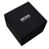 Hugo Boss Troper Chronograph Black Dial Black Leather Strap Watch for Men - 1514055 Authentic Buy Shop Now