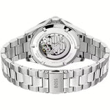 Hugo Boss Troper Automatic Chronograph Green Dial Silver Steel Strap Watch for Men - 1514200 Authentic Buy Shop Now