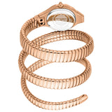 Just Cavalli Vita Green Dial Rose Gold Steel Strap Watch for Women - JC1L355M0045 Authentic Buy Shop Now