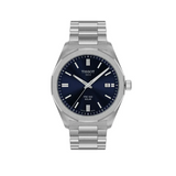 Tissot PRC 100 Solar Quartz Blue Dial Silver Steel Strap Watch for Men - T151.422.11.041.00 Authentic Buy Shop Now