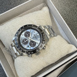 Seiko Prospex Speedtimer 41.4 Solar Chronograph Blue Dial Silver Steel Strap Watch for Men - SSC935 Buy Now By Seiko