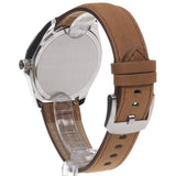 Tissot PRC 100 Solar Quartz Silver Dial Brown Leather Strap Watch for Men - T151.422.16.031.00 Authentic Buy Shop Now
