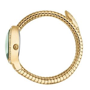 Just Cavalli Carezza Green Dial Gold Steel Strap Watch for Women - JC1L372M0035 Authentic Buy Shop Now