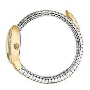 Just Cavalli Carezza Gold Dial Two Tone Steel Strap Watch for Women - JC1L372M0055 Authentic Buy Shop Now