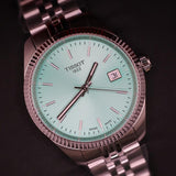Tissot Ballade Quartz Green Dial Silver Steel Strap Watch for Women - T156.210.11.091.00 Authentic Buy Shop Now