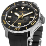 Tissot Seastar 2000 Professional Powermatic 80 Black Dial Black Rubber Strap Watch for Men - T120.607.17.441.01 Authentic Buy Shop Now