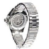 Hugo Boss Troper Automatic Chronograph Green Dial Silver Steel Strap Watch for Men - 1514200 Authentic Buy Shop Now