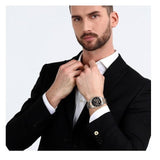 Maserati Attrazione Chronograph Black Dial Two Tone Steel Strap Watch for Men - R8853151002 Authentic Buy Shop Now