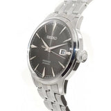 Seiko Presage Cocktail Time Automatic Black Dial Silver Steel Strap Watch for Men - SRPE17J1 Authentic Buy Shop Now