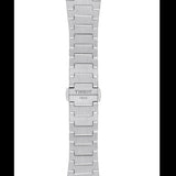 Tissot PRX Quartz Red Dial Silver Steel Strap Watch for Women - T137.210.11.421.00 Authentic Buy Shop Now