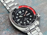 Seiko Prospex Sea Turtle Automatic Black Dial Silver Steel Strap Watch for Men - SRP789K1 Authentic Buy Shop Now