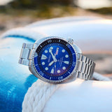 Seiko Prospex Save The Ocean Diver's Automatic Blue Dial Silver Steel Strap Watch for Men - SRPD21J1 Buy Now By Seiko