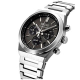 Seiko Conceptual Chronograph Grey Dial Silver Steel Strap Watch for Men - SSB455P1 Authentic Buy Shop Now