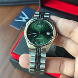 Tissot Ballade Powermatic 80 COSC Green Dial Silver Steel Strap Watch for Men - T156.408.11.093.00 Authentic Buy Shop Now