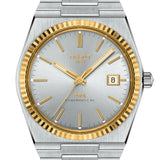 Tissot PRX Powermatic 80 Gold Automatic Silver Dial Silver Steel Strap Watch for Men - T931.407.41.031.01 Authentic Buy Shop Now