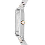 Emporio Armani Genni Mother of Pearl Dial Two Tone Steel Strap Watch for Women - AR11626 Buy Now By Emporio Armani