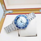 Citizen Mechanical Automatic Blue Dial Silver Steel Strap Watch for Men - NJ0178-81M Buy Now By Citizen