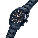 Maserati Attrazione Chronograph Blue Dial Blue Steel Strap Watch for Men - R8873626003 Authentic Buy Shop Now