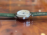 Tissot Bellissima Small Lady Mother of Pearl Dial Green Leather Strap Watch for Women - T126.010.16.113.02 Authentic Buy Shop Now