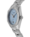 Tissot PR 100 Sport Chic Lady Blue Dial Silver Steel Strap Watch for Women - T101.910.11.351.00 Authentic Buy Shop Now