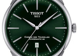 Tissot Chemin des Tourelles Powermatic 80 Green Dial Silver Steel Strap Watch for Men - T139.407.11.091.00 Authentic Buy Shop Now