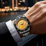 Seiko Prospex The Night of Siam Limited Edition Yellow Dial Silver Steel Strap Watch for Men - SPB487J1 Authentic Buy Shop Now