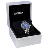 Seiko Presage Cocktail Time Automatic Blue Dial Silver Steel Strap Watch for Men - SRPB41J1 Authentic Buy Shop Now