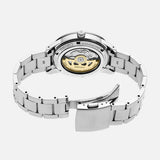 Seiko Presage Style60's Automatic Blue Dial Silver Steel Strap Watch for Men - SRPG05J1 Authentic Buy Shop Now