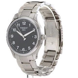 Tissot T-Sport Gent XL Black Dial Silver Steel Strap Watch for Men - T116.410.11.057.00 Authentic Buy Shop Now