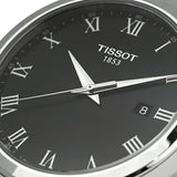 Tissot T Classic Dream Quartz Black Dial Black Leather Strap Watch for Men - T129.410.16.053.00 Authentic Buy Shop Now