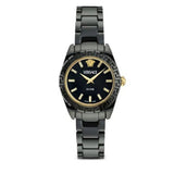 Versace DV One Mini Black Dial Black Steel Strap Watch for Women - VE9F00124 Buy Now By Versace