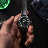 Seiko Presage Cocktail Time Automatic Green Dial Brown Leather Strap Watch for Men - SRPD37J1 Authentic Buy Shop Now