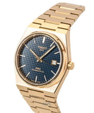 Tissot PRX Powermatic 80 Blue Dial Rose Gold Steel Strap Watch for Men - T137.407.33.041.00 Authentic Buy Shop Now