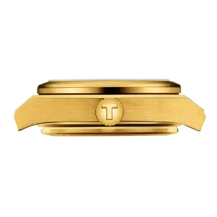 Tissot PRX 25mm Gold DIal Gold Steel Strap Watch for Women - T137.010.33.021.00 Authentic Buy Shop Now